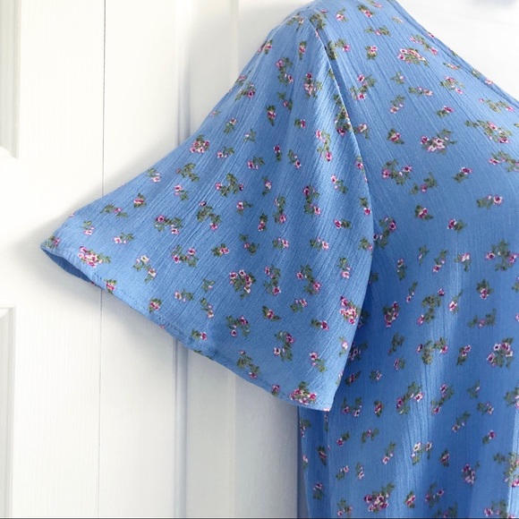 Hippie Rose Floral Print Top Size XSmall - Picture 6 of 9